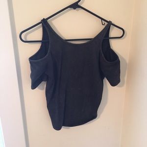 Cut out shoulder top