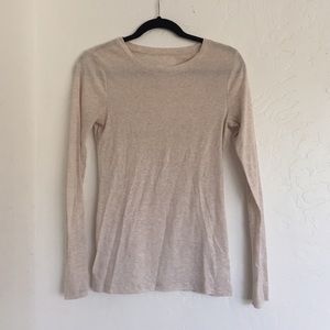 Cream long sleeve
