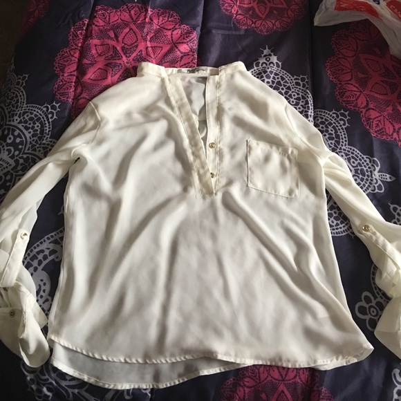 Off white blouse