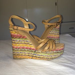MIA brown wedges
