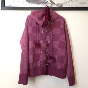 Pink Plaid Vans Hoodie