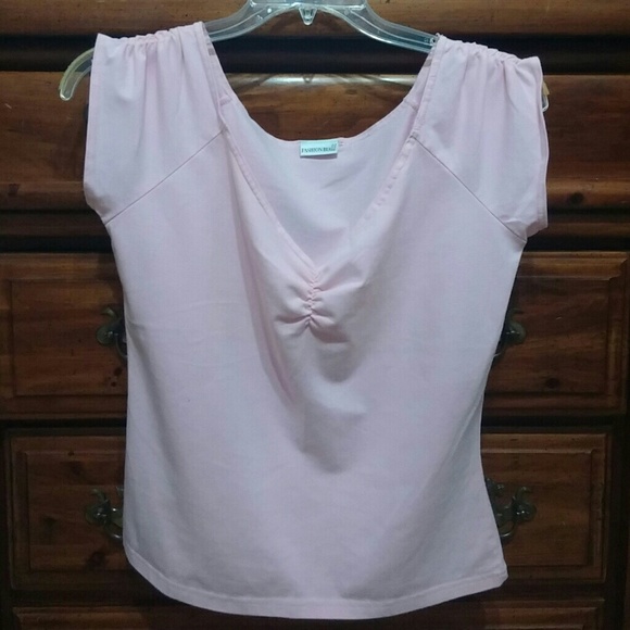 💀So Cute Pastel Pink Sleeveless Dainty Top $8 szL