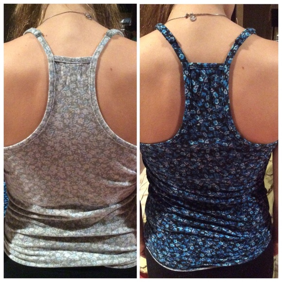 2 Floral tanks for 12$ 🌸🌸