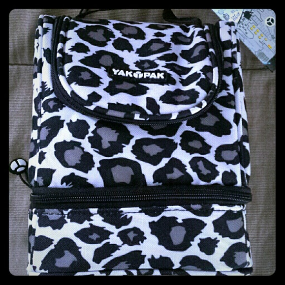 Snow White Leopard Yak Pak Lunch Box