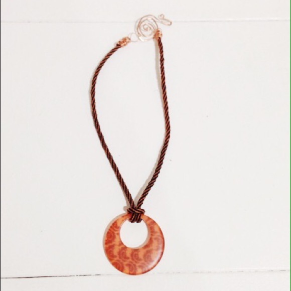 Handcrafted Rope Necklace - Picture 2 of 3