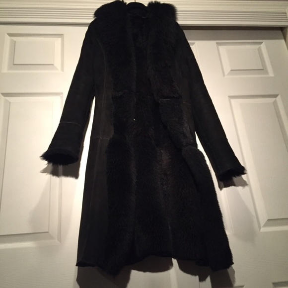 Black Shirling, size 4-6 or M, Long sleeves