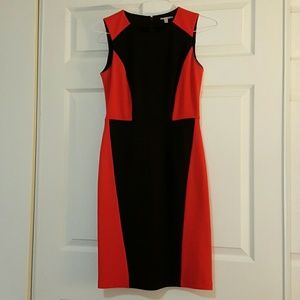 Halogen color block dress