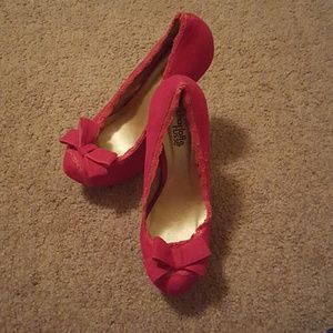 Fuchsia Platform Heels