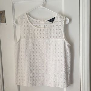 Jack by BB Dakota white eyelet shirt