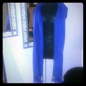 H&M Royal blue scarf