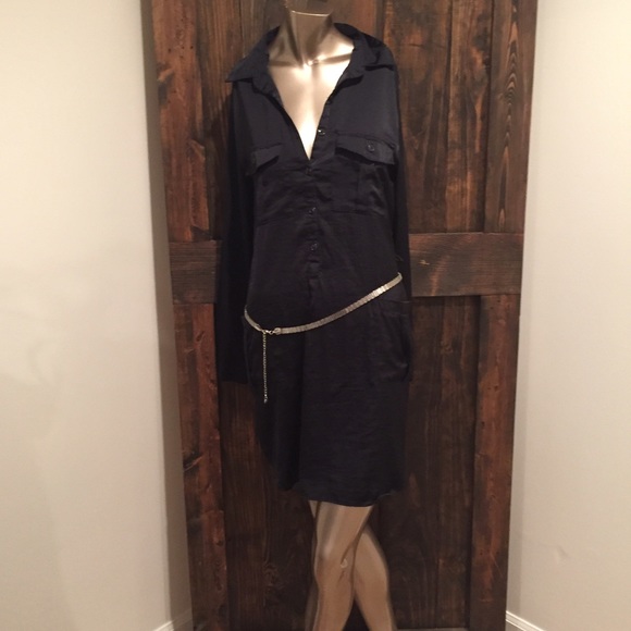BUTTON UP DRESS.