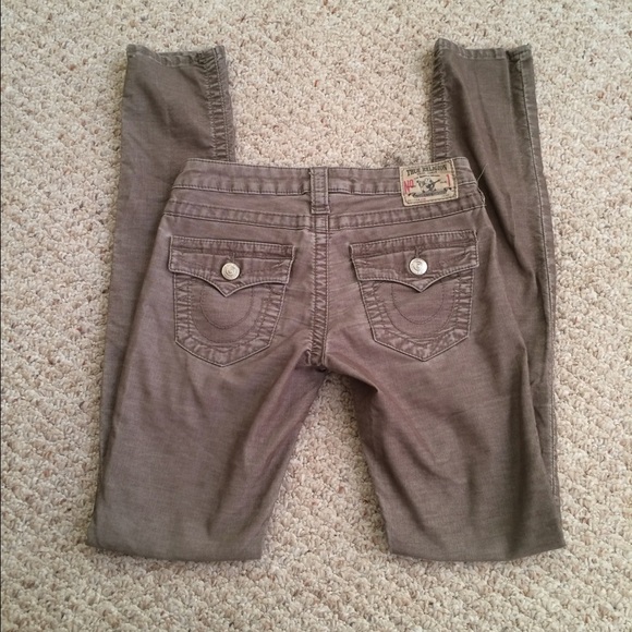 $198 True Religion Jodie Skinny Cords, 25! - Picture 3 of 4