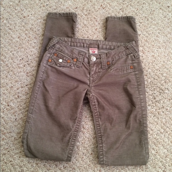 $198 True Religion Jodie Skinny Cords, 25! - Picture 4 of 4