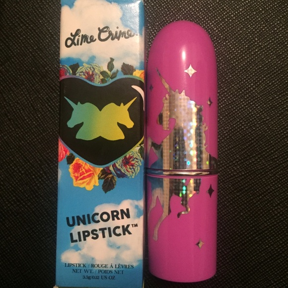 Lime Crime Unicorn lipstick