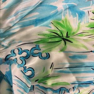 Silk and Stretch Lily Halter Top