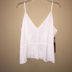 Forever 21 white top!