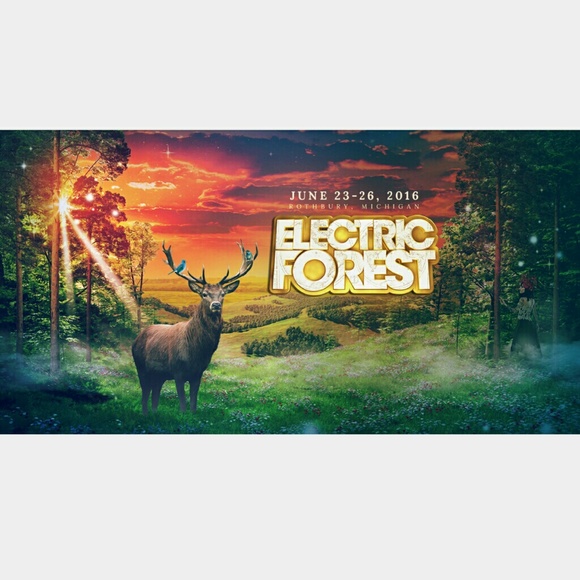 Sold 2 electric forest tickets Michigan