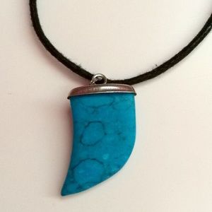 Turquoise Chili Pepper Adjustable Necklace