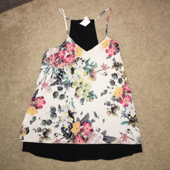Candies flowy tank.