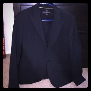 Black suit jacket