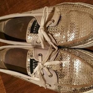 Sperry Shoes - Sperry Sequin Top Sider Size 9 Sperry Shoes - Sperry Sequin Top Sider Size 9