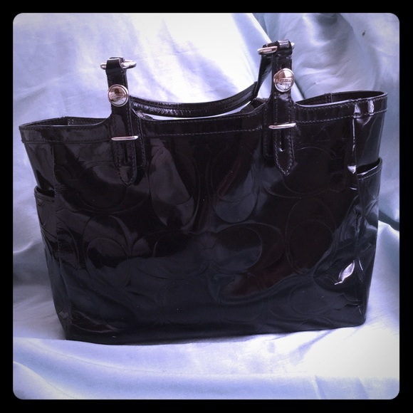💓SOLD💓black coach bag💓