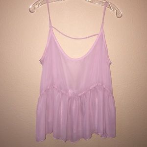 Nordstrom light pink tank top!