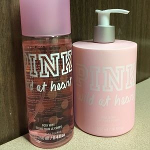 PINK Wild at Heart Perfume and Lotion