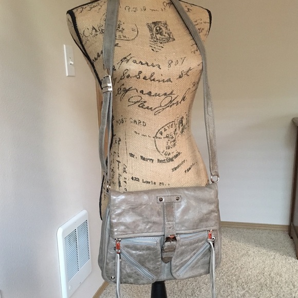 SOLD | Rebecca Minkoff Messenger in Gray