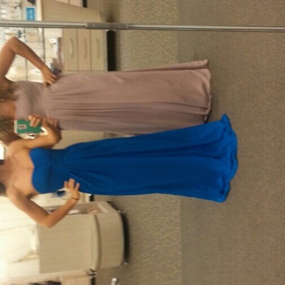 Floor length bridesmaid dress. - Picture 4 of 4