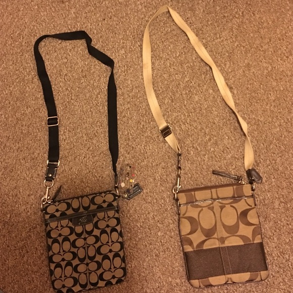 Two Coach Crossbody Bags