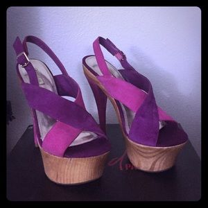 Wild pair platform heels
