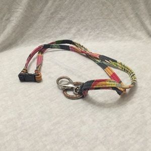 Vera Bradley Jazzy Bloom lanyard