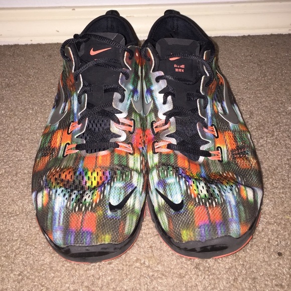 Nike colorful running shoes