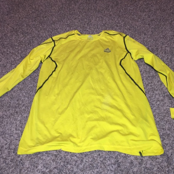 Adidas yellow long sleeve