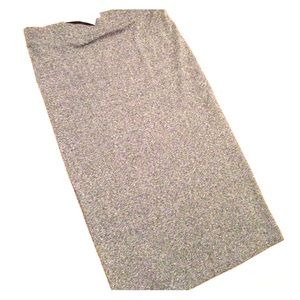 Brand new H&M gray midi skirt