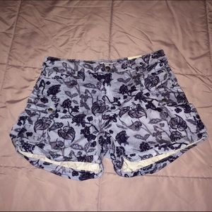NWT Blue Floral print Adam Levine shorts
