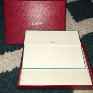Cartier stationery box