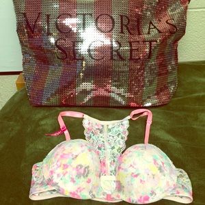 Candies 34B Front Clasp Racer Back Push-up Bra