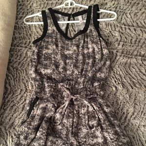 Black and grey romper CUTE