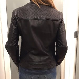 Calvin Klein Jackets & Coats - Calvin Klein Black Leather Moto Jacket Calvin Klein Jackets & Coats - Calvin Klein Black Leather Moto Jacket