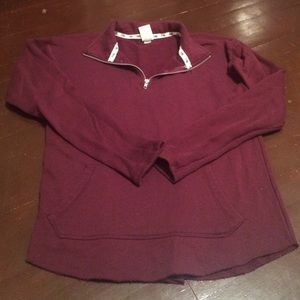 Victoria's Secret Pink Quarter Zip Sweatshirt
