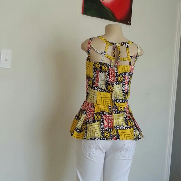 Beautiful Ankara Top - Picture 2 of 2