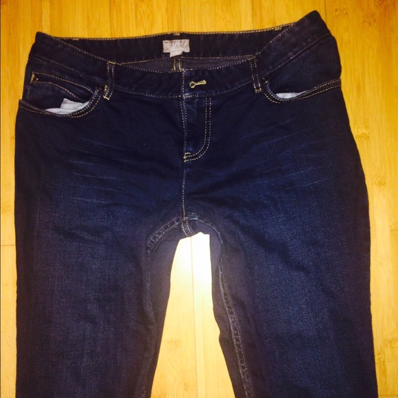 NWOT J Jill Dark Blue Jeans