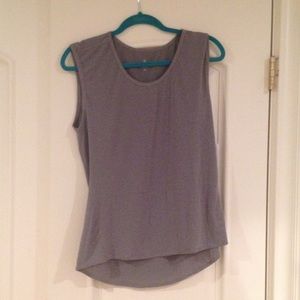 Athleta Chi Striped Muscle Tee