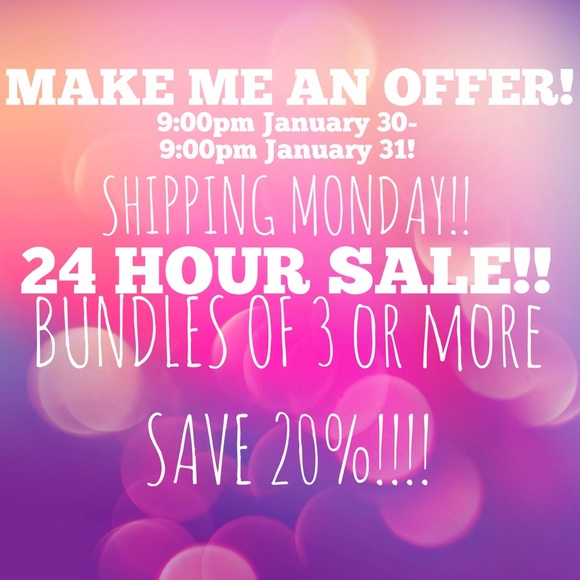 💕 24 HOUR SALE 💕