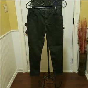 American eagle camo skinny jeans