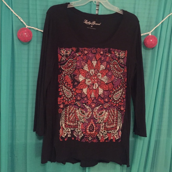Lucky Brand Shirt 3/4 sleeves