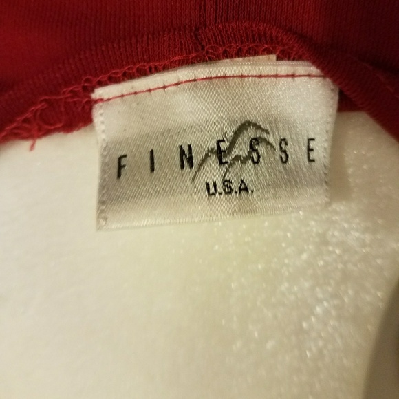 Red 3/4 sleeve dress - Picture 5 of 5