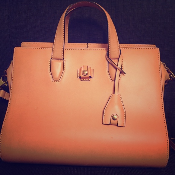 Fall 2012 Tan bag with shoulder strap